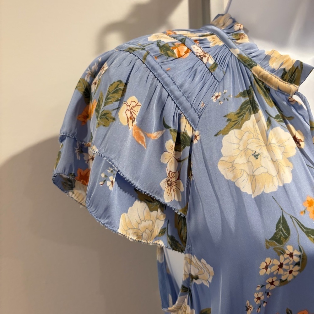 Current Air Felicity Floral Midi Dress size - Picture 9 of 11
